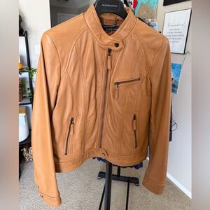 Leather Moto Jacket